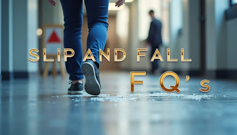 Slip and Fall FAQ's